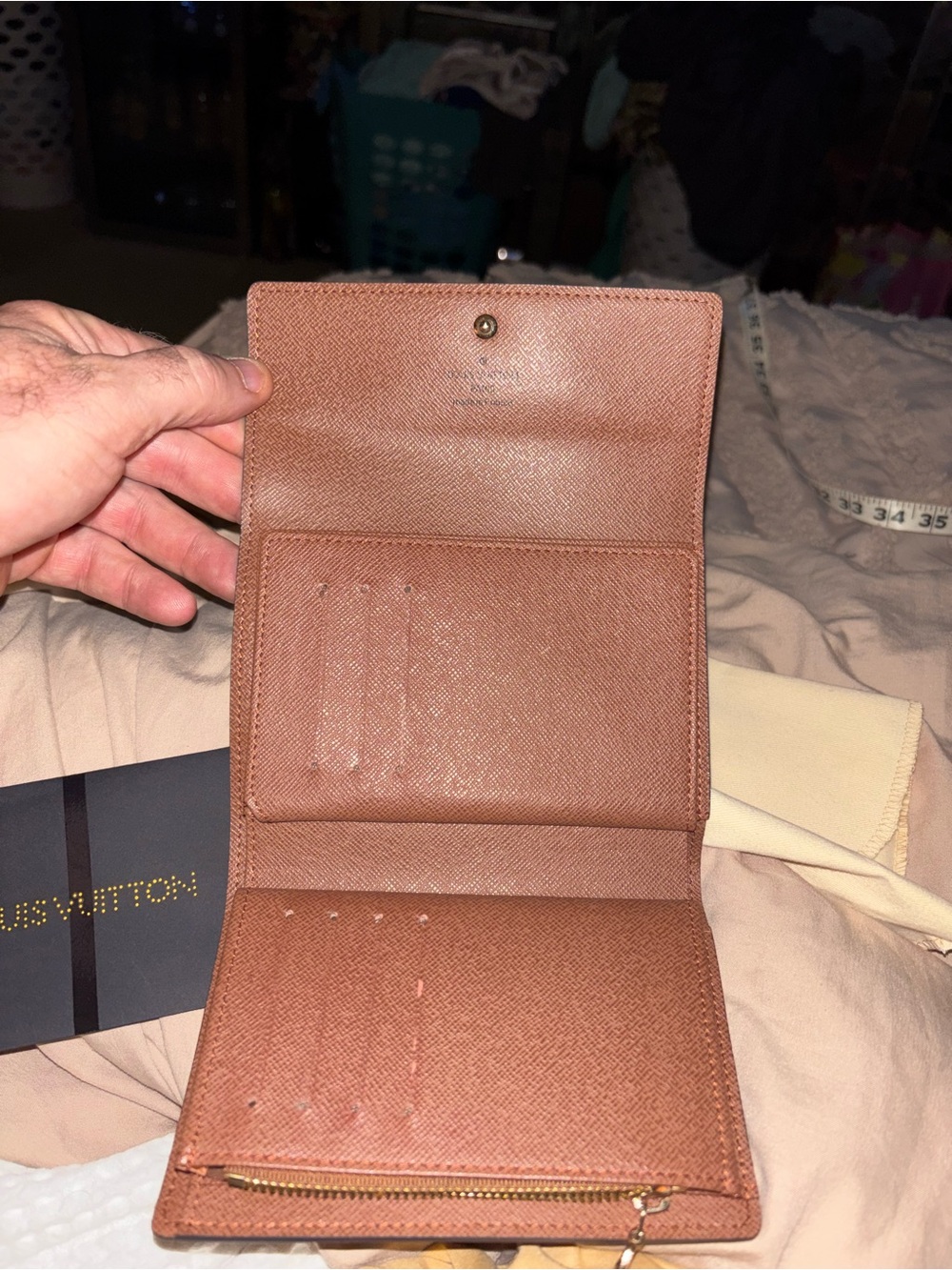 Authentic Louis Vuitton Monogram Long Wallet N60047 - Picture 6 of 6